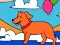 Hra Color By Code: Yellow Dog