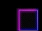 Hra Neon square Rush