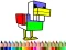 Hra Back To School: Monster Craft Coloring