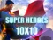 Hra Super heroes 10х10