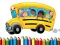 Hra School Bus Coloring Book