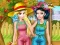 Hra Princesses Working In the Garden