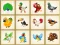 Hra Birds Board Puzzles