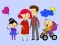Hra Happy Family Coloring Book