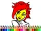 Hra Back To School: Cute Girl Coloring