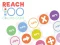 Hra Reach 100 Game of dots