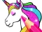 Hra Unicorn Coloring Book Glitter