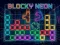 Hra Blocky Neon