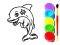 Hra Dolphin Coloring Book