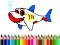 Hra Back To School: Shark Coloring Book