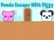 Hra Panda Escape With Piggy