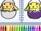 Hra Coloring Bunny Book