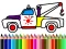 Hra Back To School: Trucks Coloring