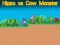 Hra Hippo vs Cow Monster