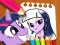 Hra Equestria Girls Coloring Book