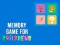 Hra Memory Game for Childrens