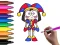 Hra Pomni Coloring Time