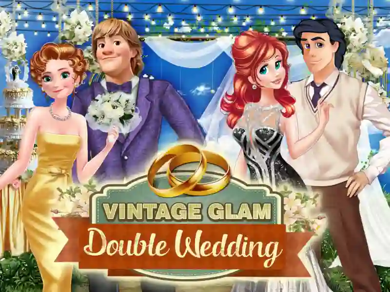 Hra Vintage Glam: Double Wedding