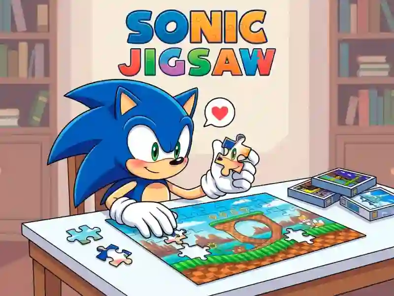 Hra Sonic Jigsaw