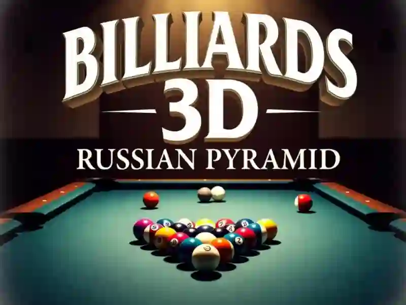Hra Billiards 3D Russian Pyramid