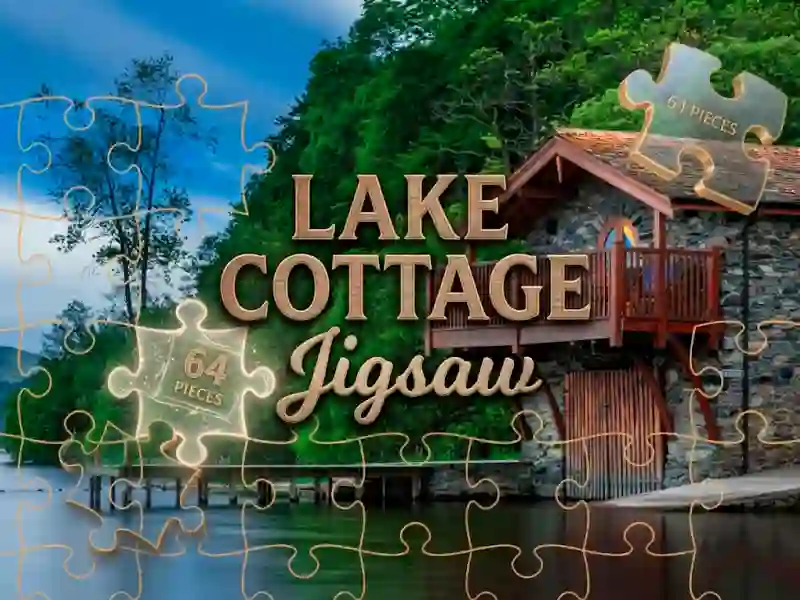 Hra Lake Cottage Jigsaw