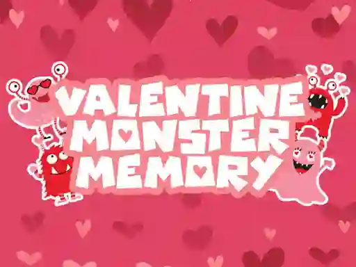 Hra Valentine Monster Memory