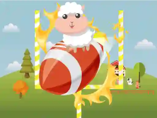 Hra Animals Rugby Flick