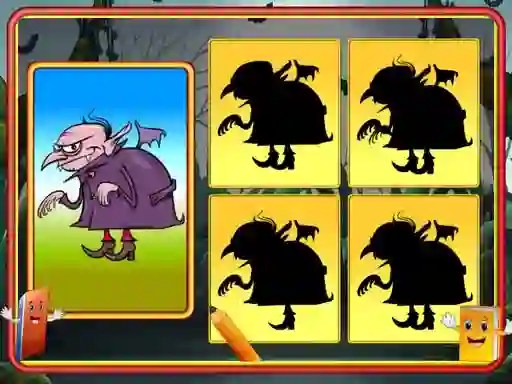 Hra Shadow Match Halloween