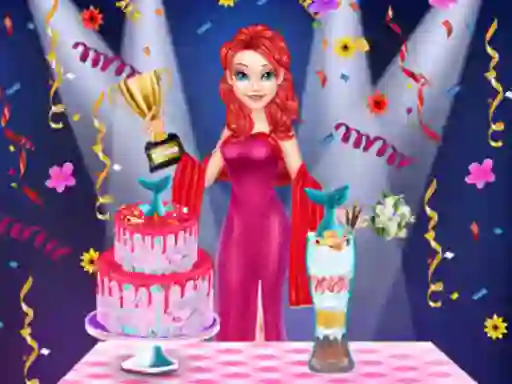 Hra Mermaid Cake Cooking Design