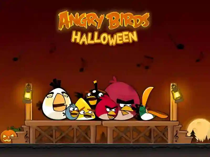 Hra Angry birds Halloween HD