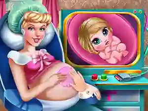 Hra Cinderella Pregnant Check-Up