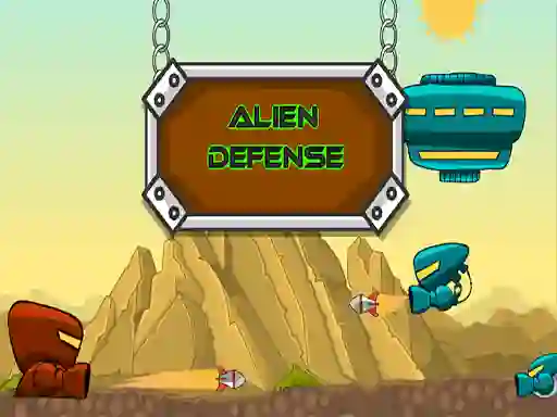 Hra Alien Defense
