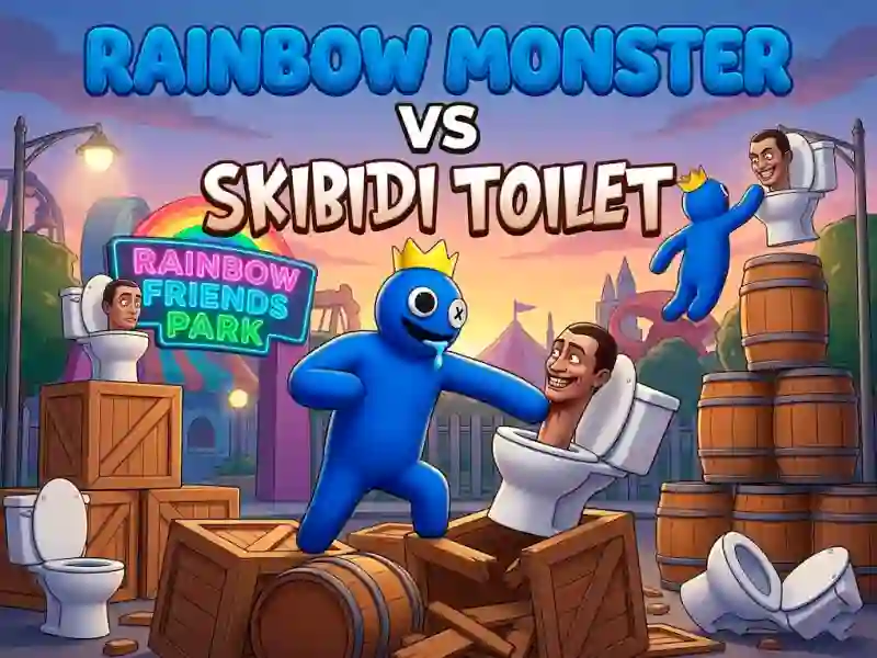 Hra Rainbow Monster VS Skibidi Toilet