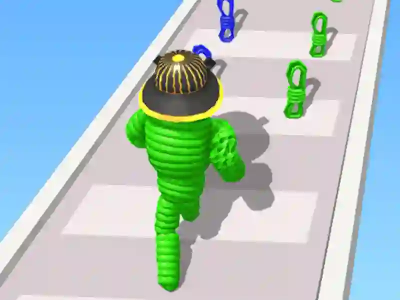 Hra Rope-Man Run 3D