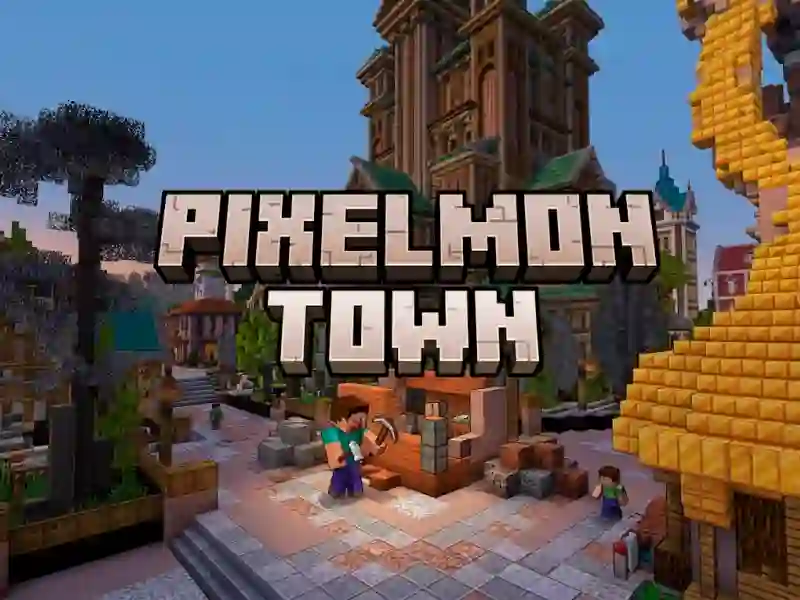 Hra Pixelmon Town