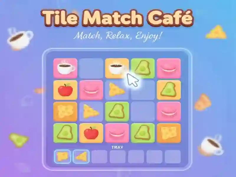 Hra Tile Match Cafe