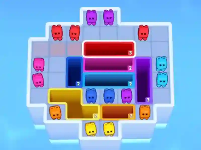 Hra Cube Drop Puzzle