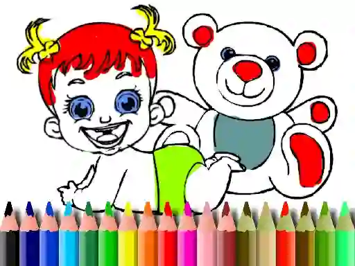Hra Back To School: Baby Doll Coloring
