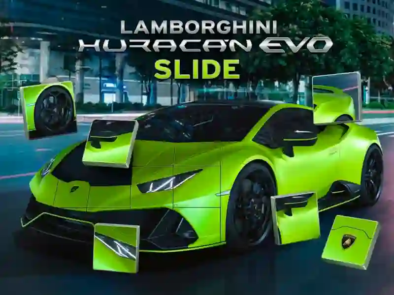 Hra Lamborghini Huracan Evo Slide