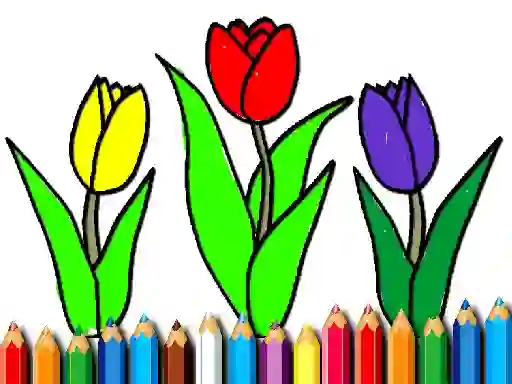 Hra Back To School: Spring Time Coloring Book