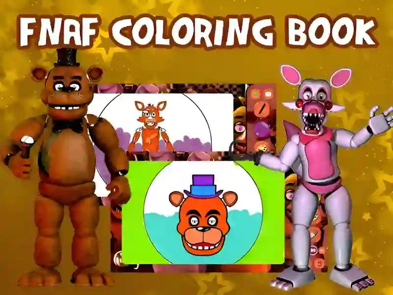 Hra FNAF Coloring Book