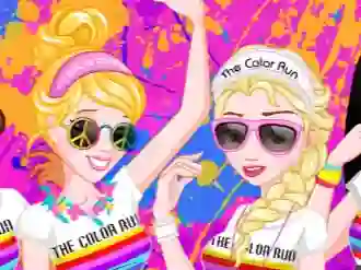 Hra Princess Color Run
