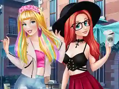 Hra 100 Crop Top Looks for Princess