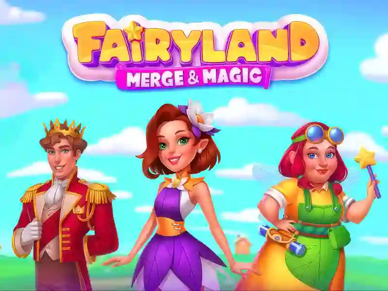 Hra Fairyland Merge & Magic