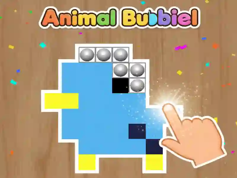 Hra Animal Bubble Pixel