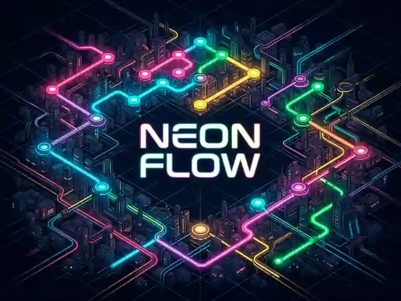 Hra Neon Flow