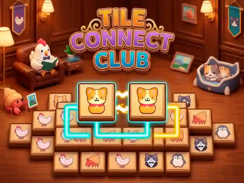 Hra Tile Connect Club