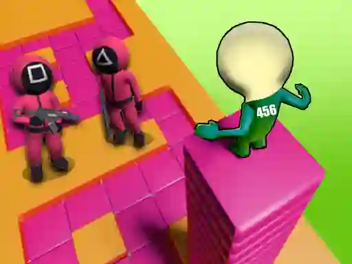 Hra Squid Game Stacky Maze