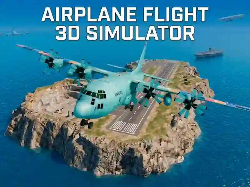 Hra Airplane Flight 3D Simulator