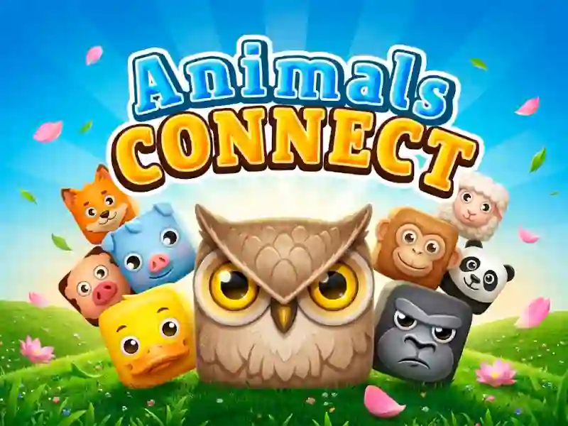 Hra Animals Connect